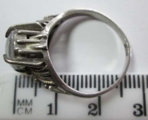 MOON RING STERLING SILVER - RAKJ/73