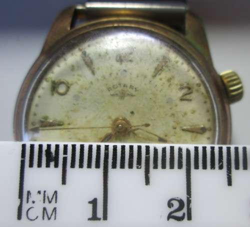 ROTARY ALARM 17 JEWELS SWISS MADE No 9353 - RAKW/18