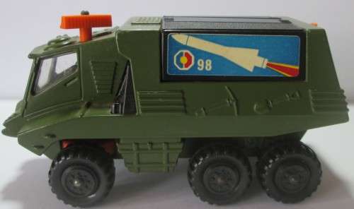 1975 Missile Launcher Matchbox Battle Kings K-111
