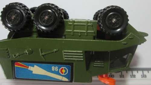 1975 Missile Launcher Matchbox Battle Kings K-111