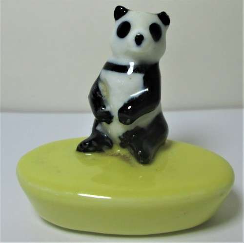 GIANT PANDA WADE ZOO LIGHTS CANDLEHOLDERS FIRST WHIMSIES 1957 - 1962 - NW/29