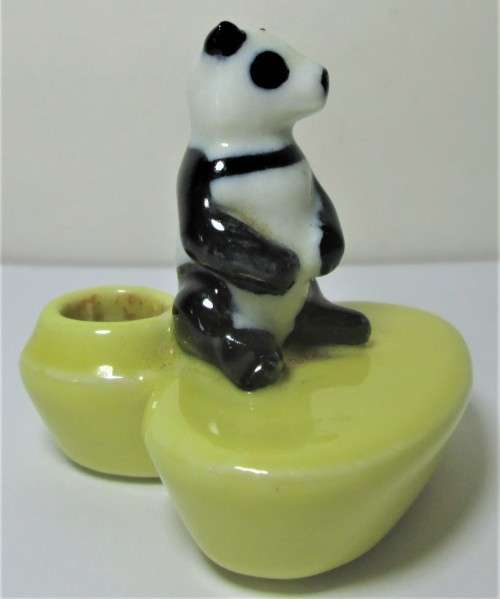 GIANT PANDA WADE ZOO LIGHTS CANDLEHOLDERS FIRST WHIMSIES 1957 - 1962 - NW/29