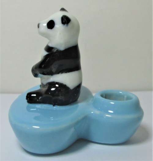 Giant Panda 1957 to 1962 Wade Zoo Lights Candle Holders