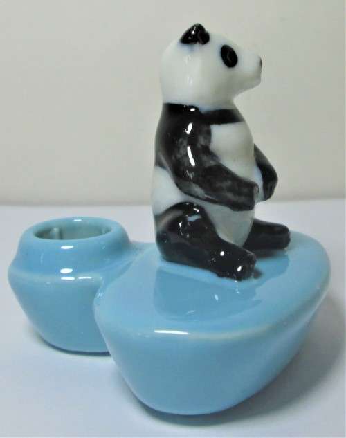 Giant Panda 1957 to 1962 Wade Zoo Lights Candle Holders