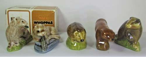 Fox Badger Otter Stoat and Hedgehog 1978 to 1981