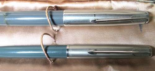 PARKER 51 AEROMETRIC FOUNTAIN PEN AND PENCIL SET (1948) - RAKA/2