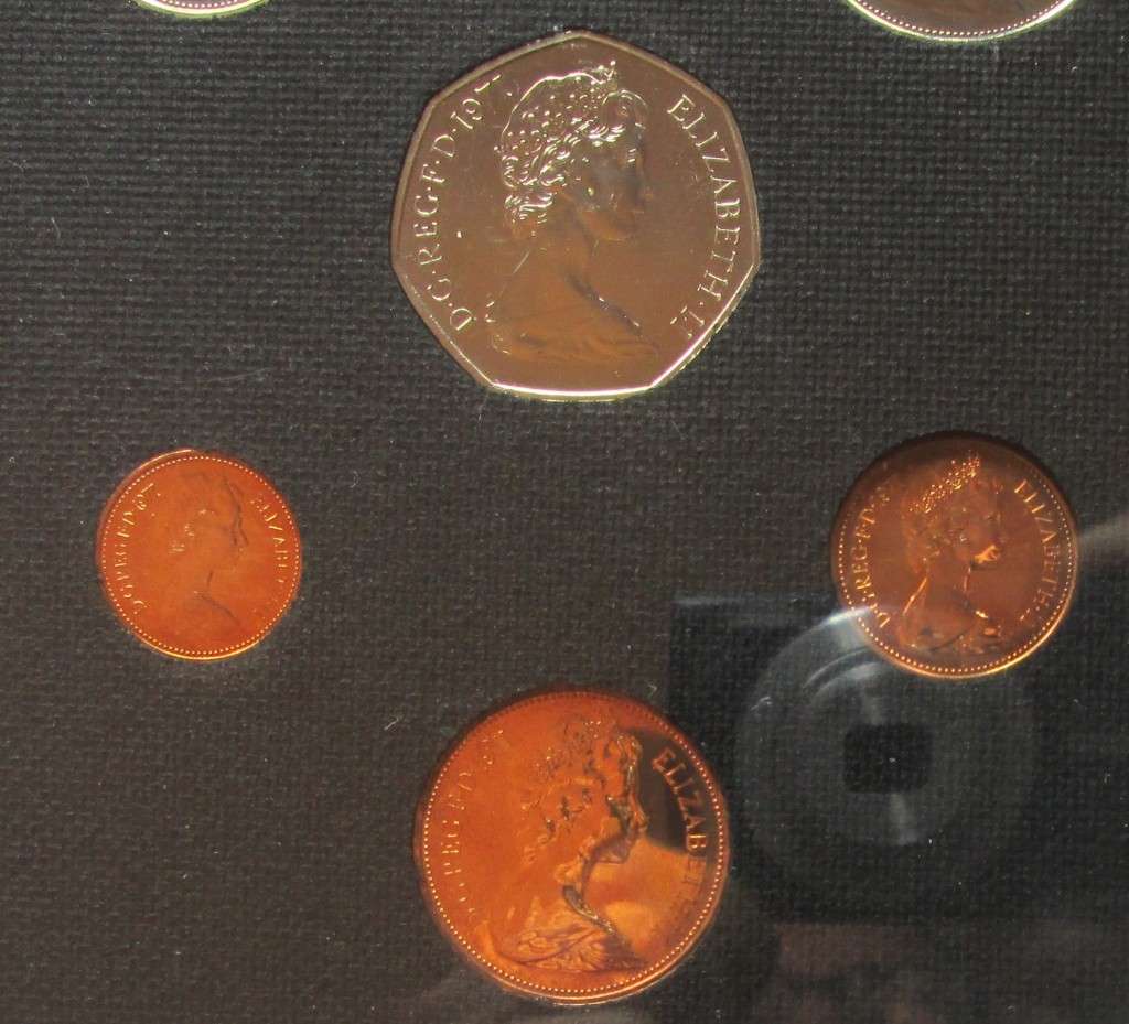 1971 The Decimal Coinage of Great Britain and Northern Ireland Set