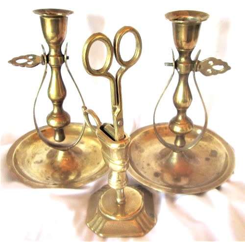 Candle Holders with Candle Snuffer