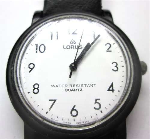 LORUS WATER RESISTANT JAPAN MOVT QUARTZ No V515-6820 WATCH - RAKW/46