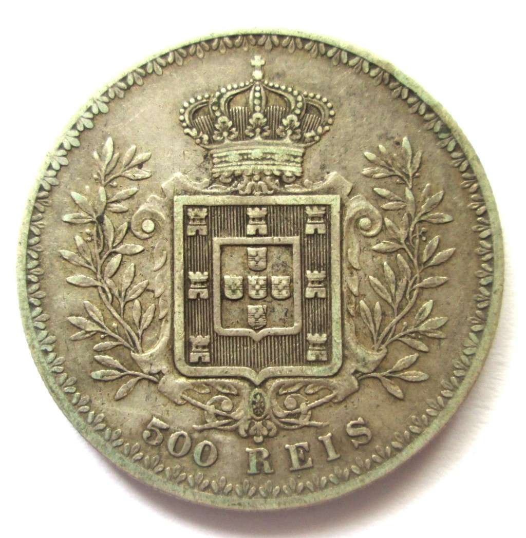 500 Reis 1908 Portugal