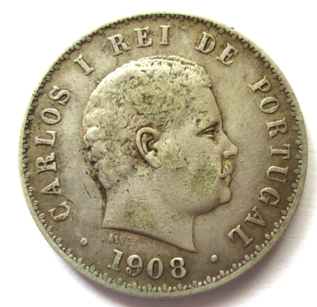 500 Reis 1908 Portugal
