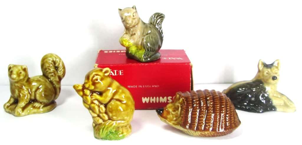 1974 Squirrel Pine Martin Fieldmouse Hedgehog and Alsatian