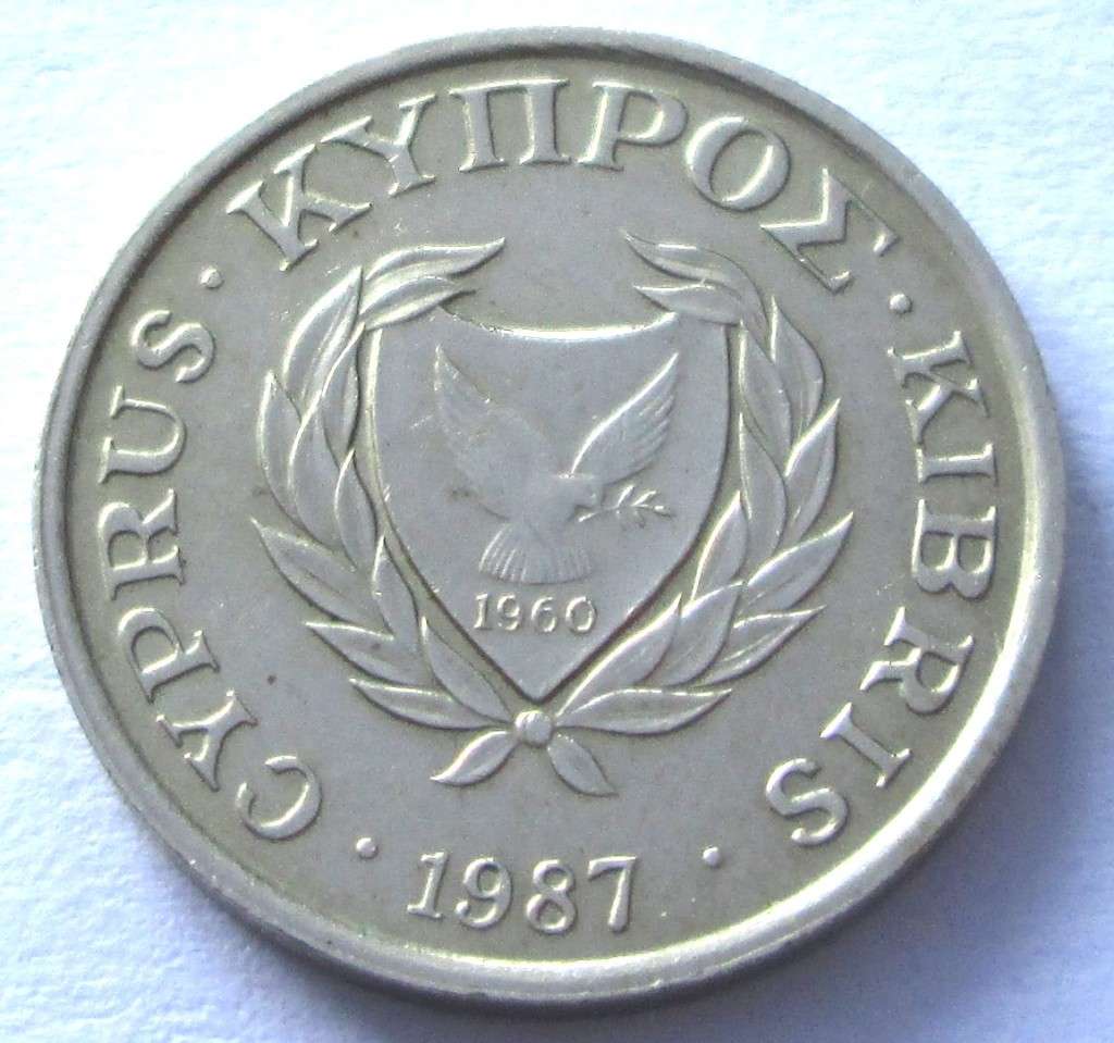 1987 Cyprus 1 Cent