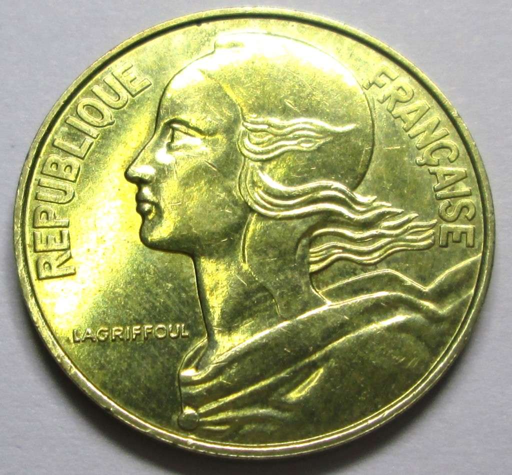 1987 France 20 Centimes