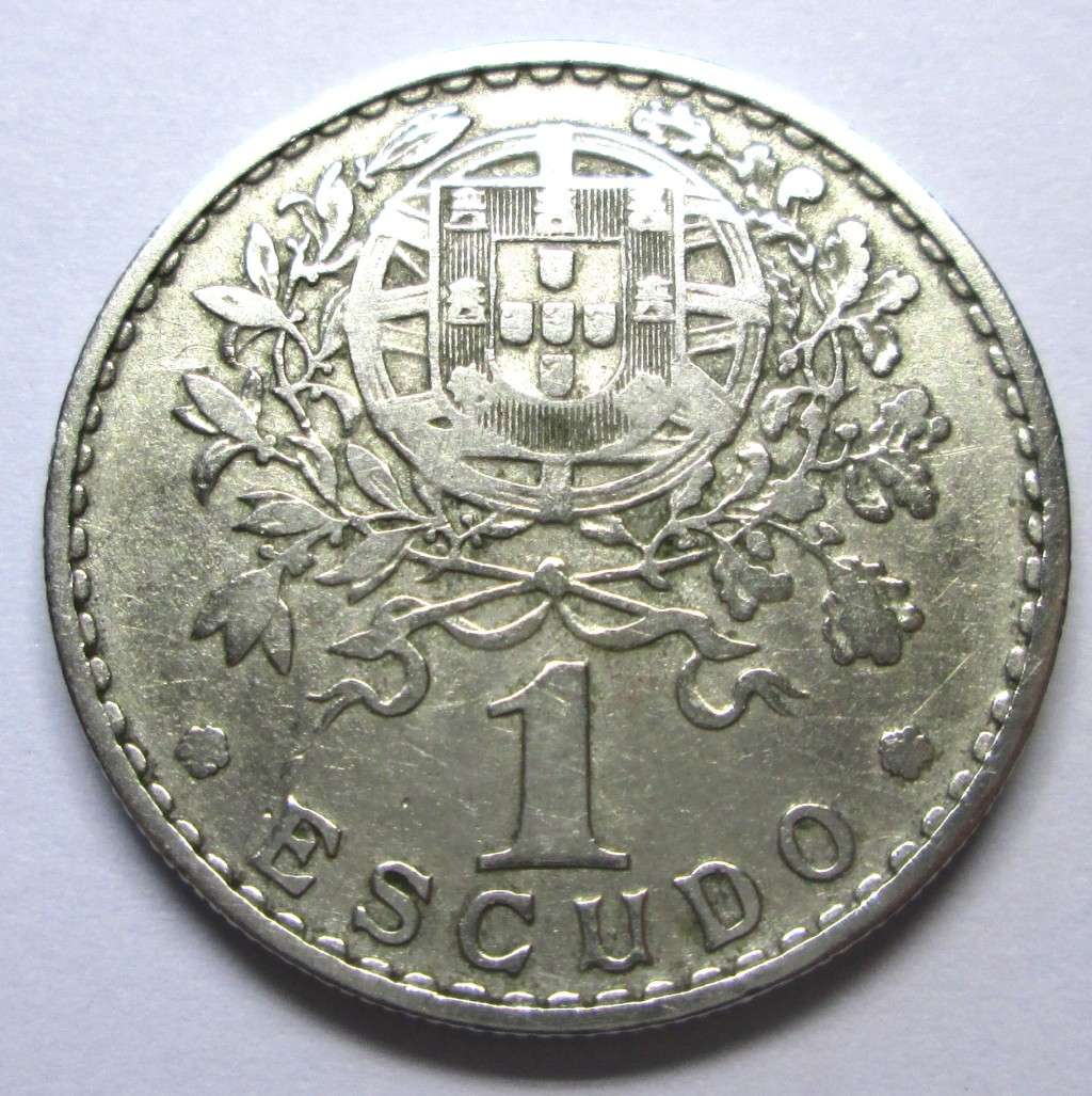 1958 Portugal 1 Escudo