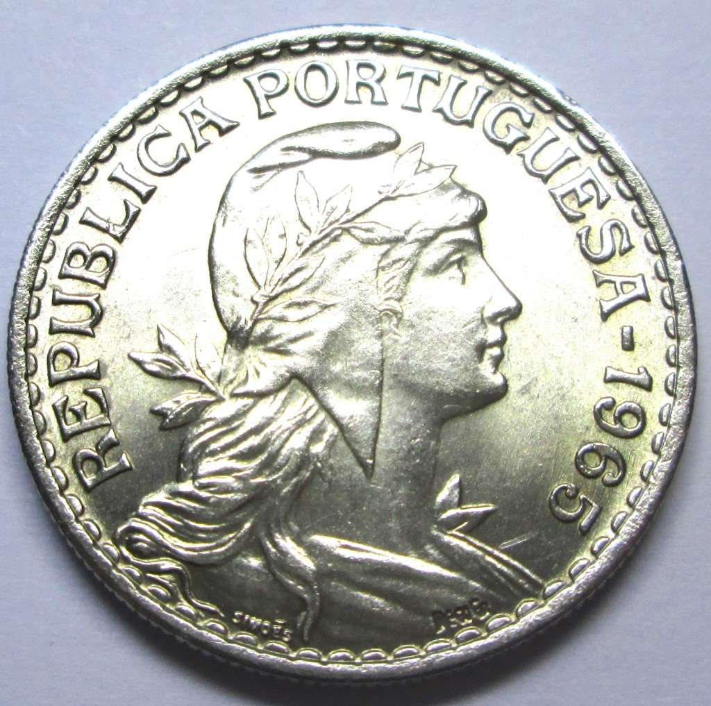 1965 Portugal 1 Escudo