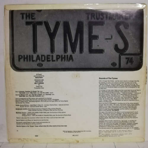 Vinyl. The Tymes - Trustmaker