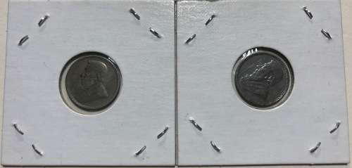 1894 & 1896 Threepence