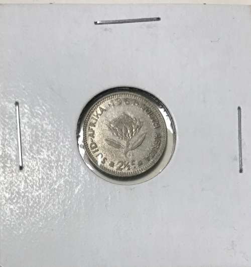 1961 2,5 cent Silver