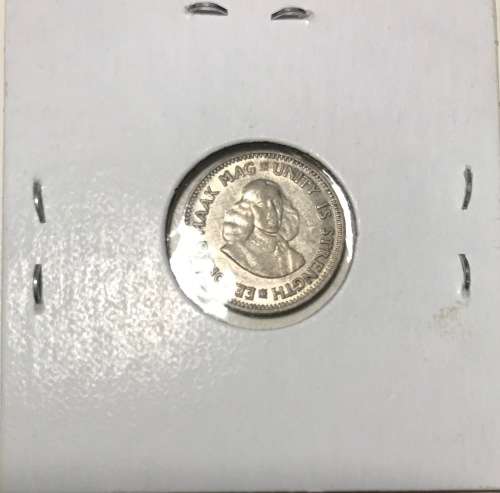 1961 2,5 cent Silver