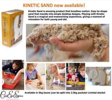 Kinetic sand 2.5kg includes shipping