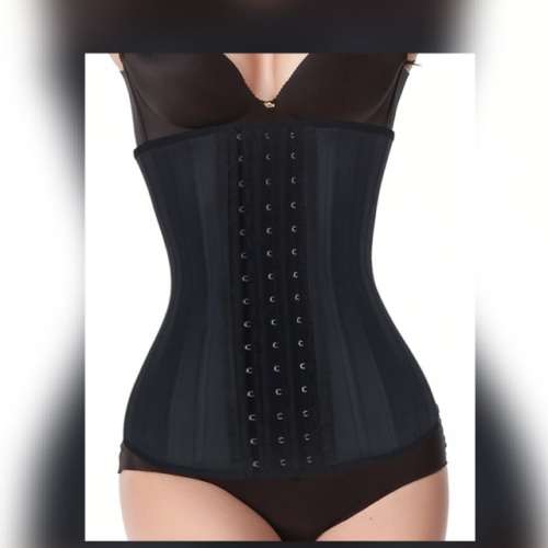 25 STEEL BONED 100% LATEX  WAIST TRAINING CORSET CORSETS AND UNDERBUST WAIST TRAINER BODY SHAPEWEAR