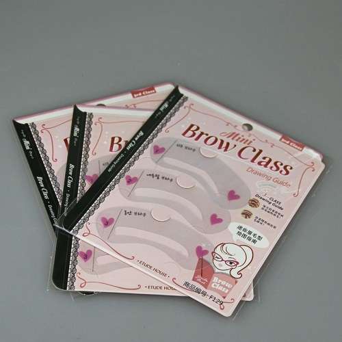 THE POPULAR EYEBROW STENCIL TOOL MAKEUP EYE BROW TEMPLATE SHAPER MAKE UP TOOL 3 STYLES/SET