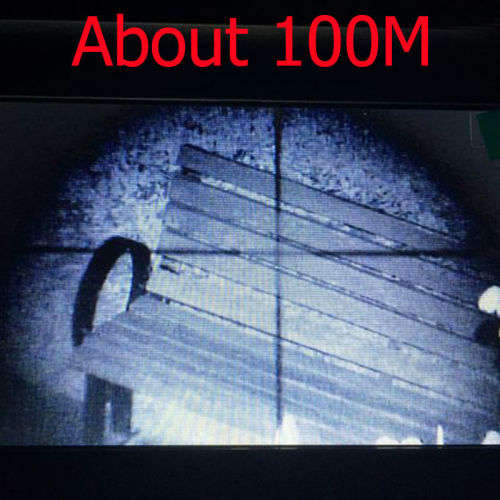 Outdoor Hunting optics sight Tactical digital Infrared night vision riflescope with Battery Monitor