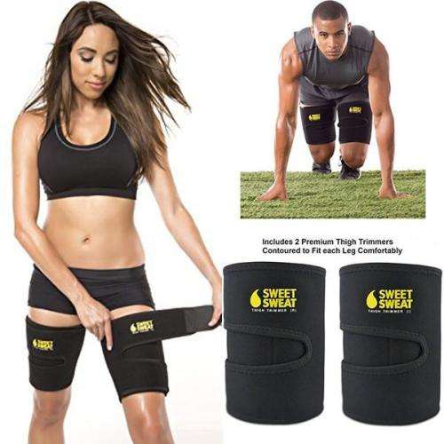 1Pair Sweet Sweat Adjustable Trimmer Belt