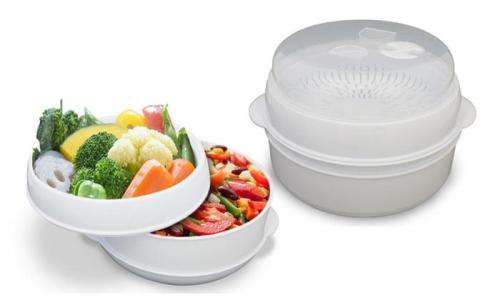 2 Tier Microwave Steamer