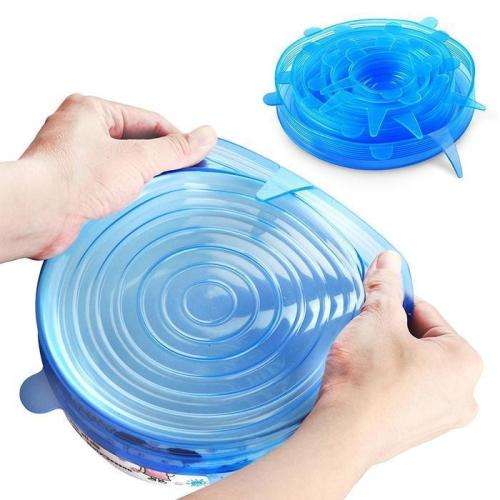Silicone Sealing Lids Pack of 6