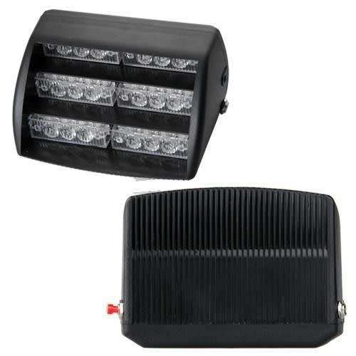 18 LED WHITE STROBE EMERGENCY FLASHING WARNING LIGHT FOR CAR