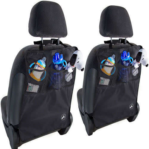 2 IN 1 KICK MAT + CAR SEAT ORGANISER ¿ SET OF 2