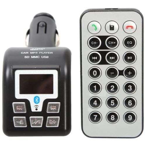 BLUETOOTH CAR MP3 PLAYER / MODULATOR