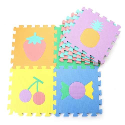 EDUCATIONAL 10 PIECE FOAM MAT