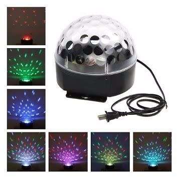 LARGE DISCO BALL MP3 PLAYER ¿ USB + SD ¿ 6 COLOUR