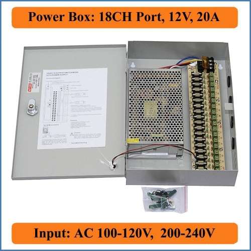 18 CHANNEL 12V 20A POWER SUPPLY BOX 18 CHANNEL 12V 20A POWER SUPPLY BOX 18 CHANNEL 12V 20A POWER SUP