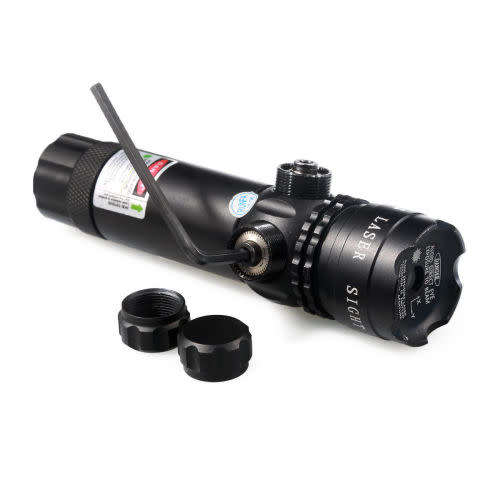 TACTICAL GREEN DOT LASER SIGHT RIFLE GUN SCOPE RAIL+REMOTE SWITCH FOR HUNTING