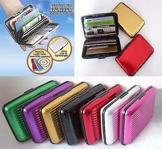 SECURITY CREDIT CARD HOLDER/WALLET