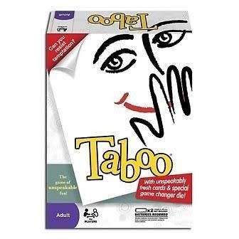 TABOO  BOARD GAME