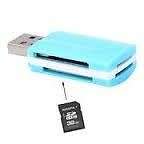 USB 2.0 4 IN 1 UNIVERSAL ALL IN ONE CARD READER SUPPORT TF SD MMC MS M2 CF CARD