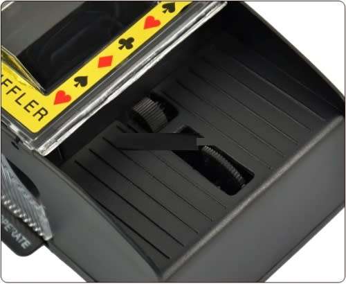 AUTOMATIC CARD SHUFFLER PLAYING CARDS SORTER