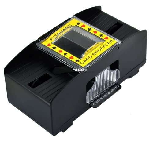 AUTOMATIC CARD SHUFFLER PLAYING CARDS SORTER
