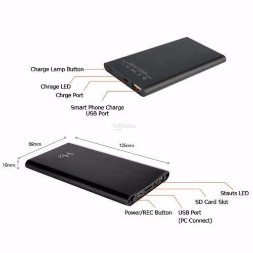 H2 POWERBANK SPY 1080P CAMERA