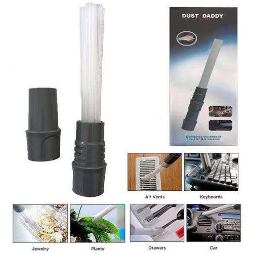 DUST DADDY BRUSH CLEANER DIRT REMOVER UNIVERSAL VACUUM ATTACHMENT