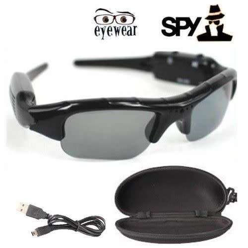 SPY CAMERA GLASSES HD SUNGLASSES VIDEO DV RECORDER CAMCORDER DVR EYEWEAR
