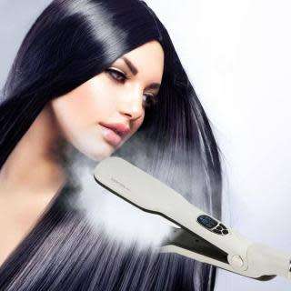 UMATE PROFESSIONAL STEAM 3D COMB HAIR STRAIGHTENER BRUSH WITH LCD DISPLAY