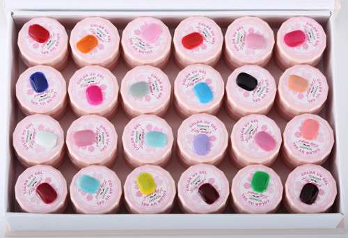 SOAK OFF LILY ANGEL 24 COLORS UV GEL KIT