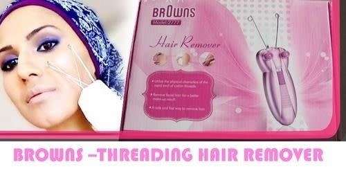 BROWNS HAIR THREADING MACHINE