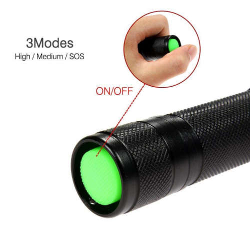 Q5 ZOOMABLE 300LUM ZOOMABLE 3 MODE TORCH